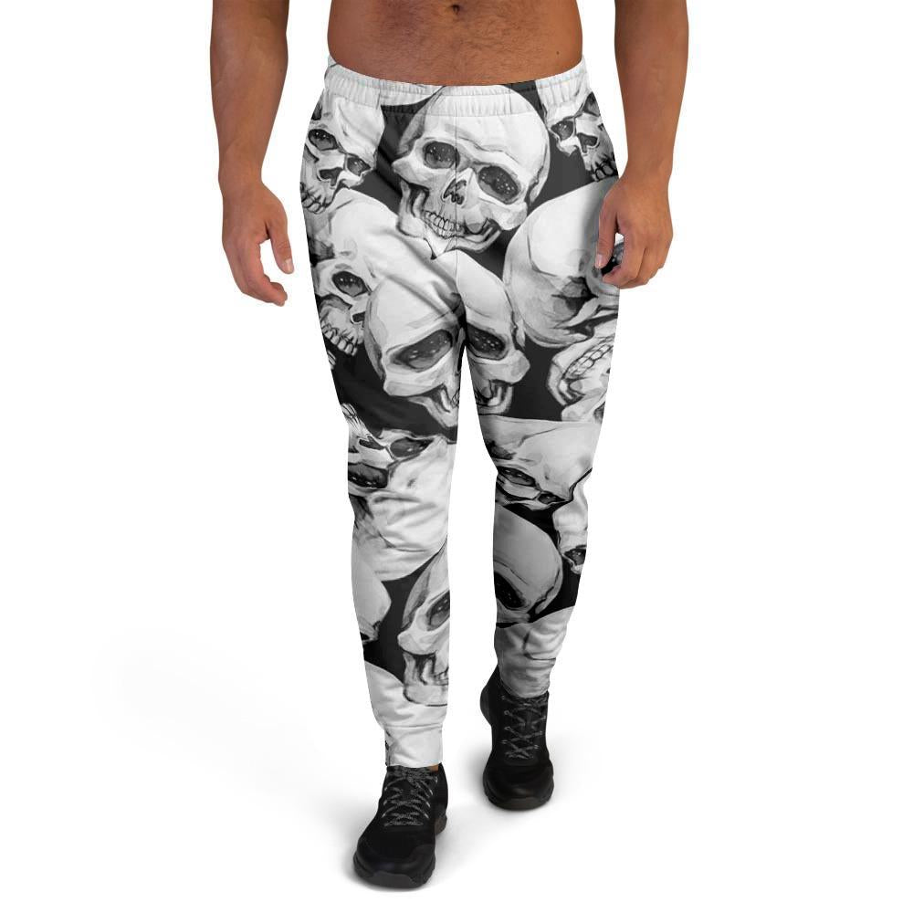 Skull Men's Joggers-grizzshop