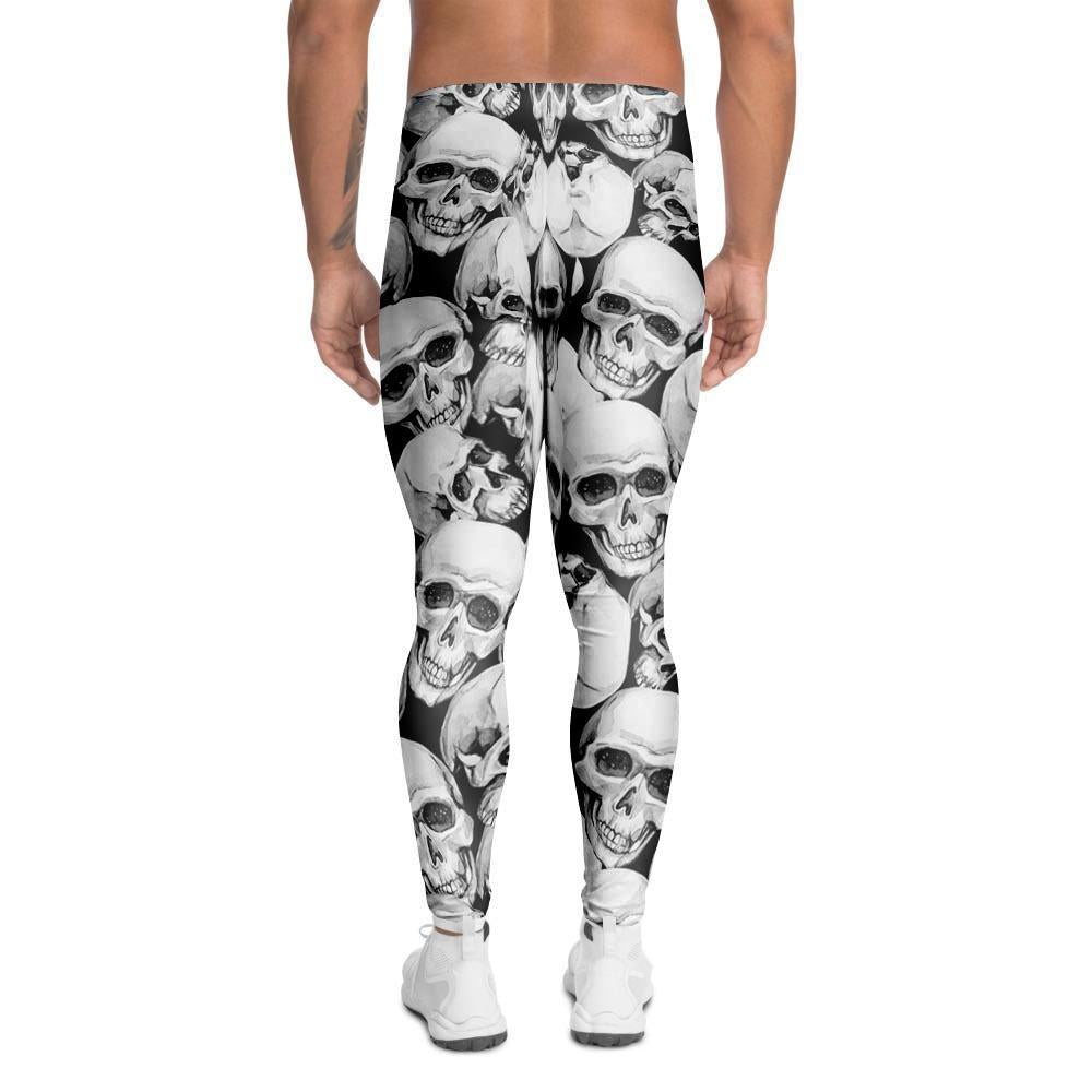 Skull Men's Leggings-grizzshop