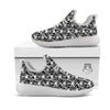 Skull Octopus Tentacles Print Pattern White Athletic Shoes-grizzshop