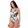 Skull One Piece Swimsuite-grizzshop