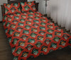 Skull Pirate Print Pattern Bed Set Quilt-grizzshop