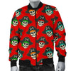 Skull Pirate Print Pattern Men's Bomber Jacket-grizzshop