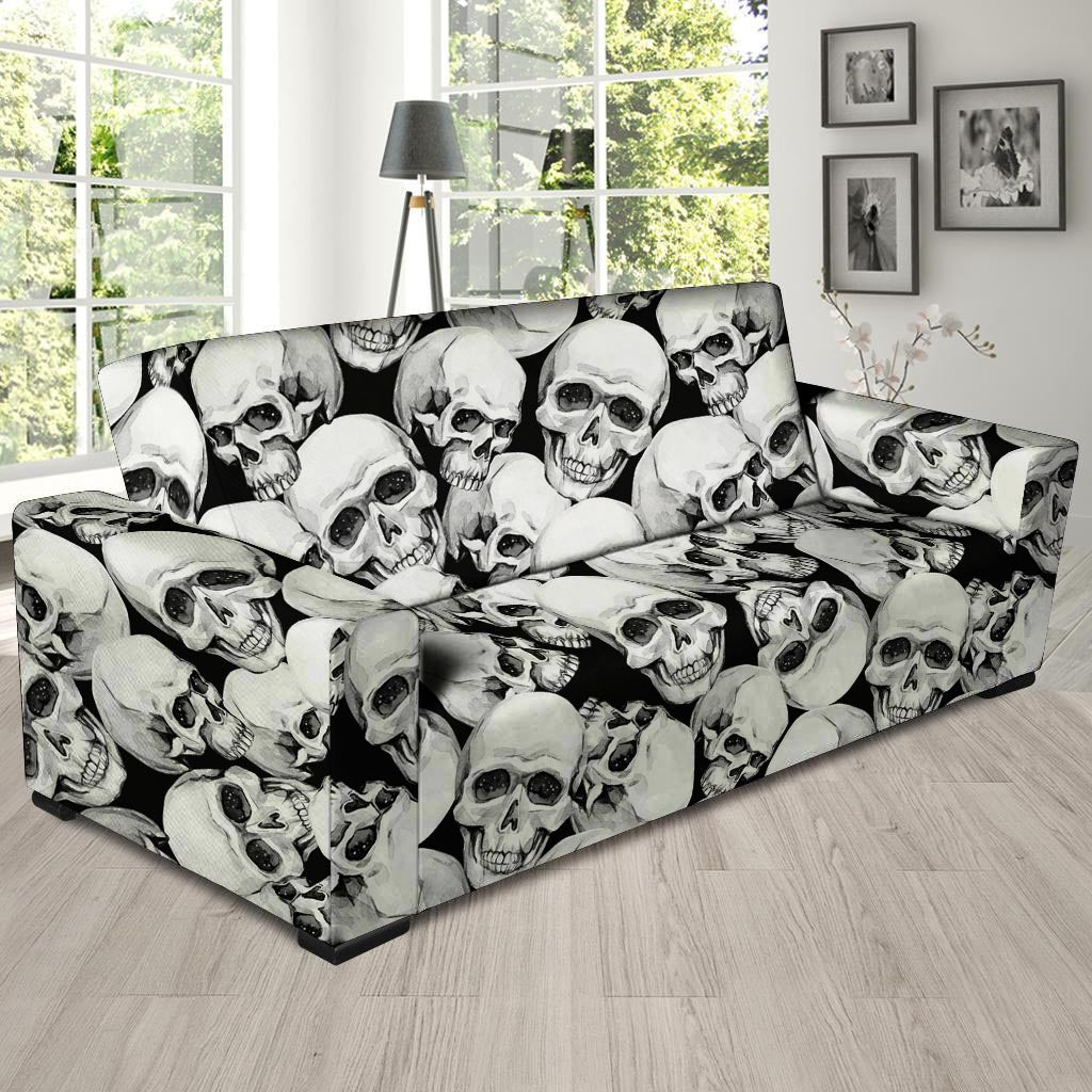 Skull Sofa Cover-grizzshop