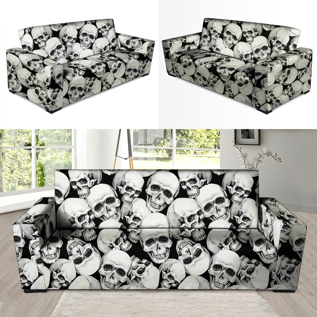 Skull Sofa Cover-grizzshop