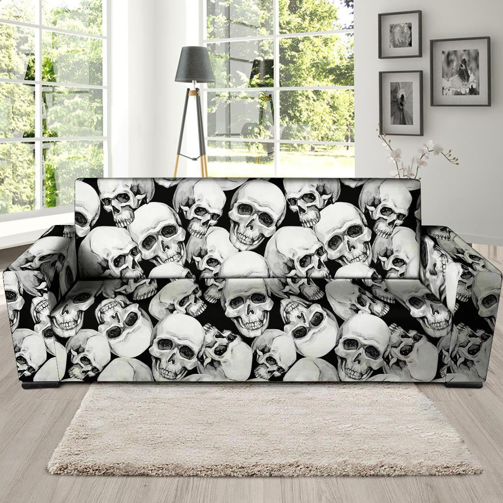 Skull Sofa Cover-grizzshop