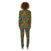 Skull Trippy Psychedelic Women's Pajamas-grizzshop