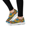 Skull Trippy Psychedelic Women's Sneakers-grizzshop