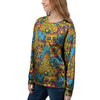 Skull Trippy Psychedelic Women's Sweatshirt-grizzshop