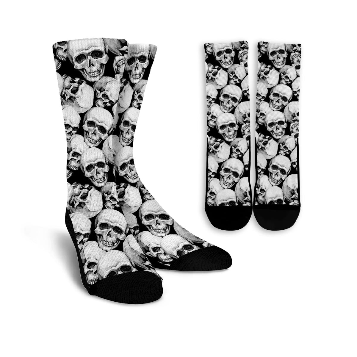 Skull Unisex Socks-grizzshop
