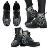 Skull With Octopus Tentacles Women's Handcrafted Premium Boots V4-grizzshop