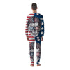 Skull With Sunglasses American Print Men's Pajamas-grizzshop