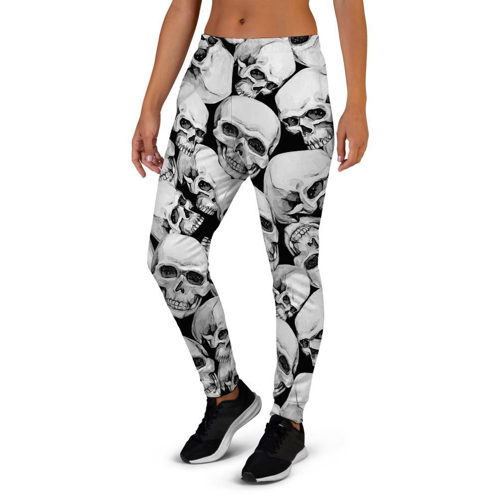 Skull Women's Joggers-grizzshop