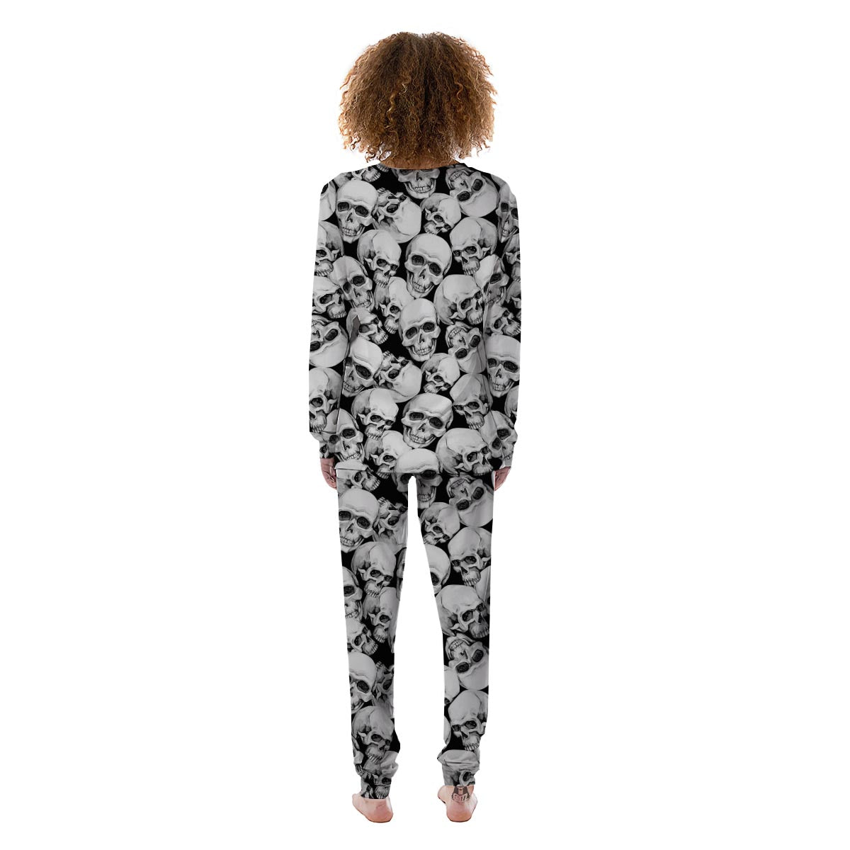 Skull Women's Pajamas-grizzshop