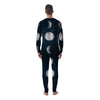 Sky Moon Night Phase Print Men's Pajamas-grizzshop