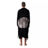 Sky Night Full Moon Print Men's Robe-grizzshop