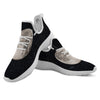 Sky Night Full Moon Print White Athletic Shoes-grizzshop