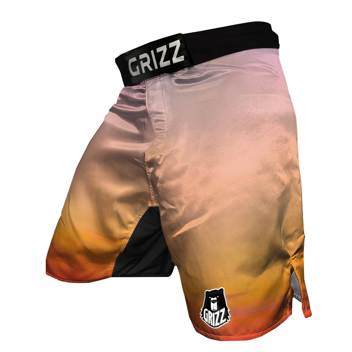 Sky Sunrise Print MMA Shorts-grizzshop