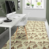 Slice Cake Pattern Print Floor Mat-grizzshop