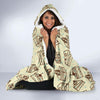 Slice Cake Pattern Print Hooded Blanket-grizzshop