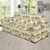 Slice Cake Pattern Print Sofa Covers-grizzshop