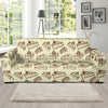 Slice Cake Pattern Print Sofa Covers-grizzshop