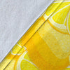 Slice Lemon Pattern Print Blanket-grizzshop