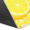 Slice Lemon Pattern Print Floor Mat-grizzshop