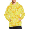 Load image into Gallery viewer, Slice Lemon Pattern Print Men Pullover Hoodie-grizzshop