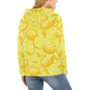 Load image into Gallery viewer, Slice Lemon Pattern Print Women Pullover Hoodie-grizzshop