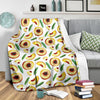 Slice Peach Pattern Print Blanket-grizzshop