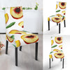 Slice Peach Pattern Print Chair Cover-grizzshop