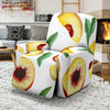 Slice Peach Pattern Print Recliner Cover-grizzshop