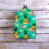 Slice Tropical Pineapple Print Backpack-grizzshop