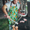 Slice Tropical Pineapple Print Men's Apron-grizzshop