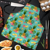 Slice Tropical Pineapple Print Men's Apron-grizzshop