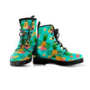 Slice Tropical Pineapple Print Men's Boots-grizzshop