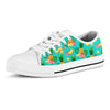 Slice Tropical Pineapple Print Men's Low Top Shoes-grizzshop