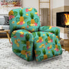 Slice Tropical Pineapple Print Recliner Cover-grizzshop