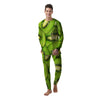 Slices Kiwi Print Men's Pajamas-grizzshop