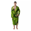 Slices Kiwi Print Men's Robe-grizzshop