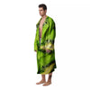 Slices Kiwi Print Men's Robe-grizzshop