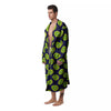 Slices Kiwi Print Pattern Men's Robe-grizzshop