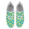 Slices Lemon Print Pattern White Athletic Shoes-grizzshop