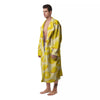 Slices Pineapple Print Pattern Men's Robe-grizzshop