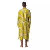 Slices Pineapple Print Pattern Men's Robe-grizzshop