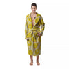 Slices Pineapple Print Pattern Men's Robe-grizzshop