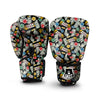 Slot Machines Casino Print Pattern Boxing Gloves-grizzshop