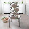 Sloth Bamboo Pattern Print Chair Cover-grizzshop