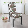 Sloth Bamboo Pattern Print Chair Cover-grizzshop