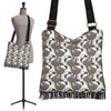 Sloth Bamboo Pattern Print Crossbody Bags-grizzshop